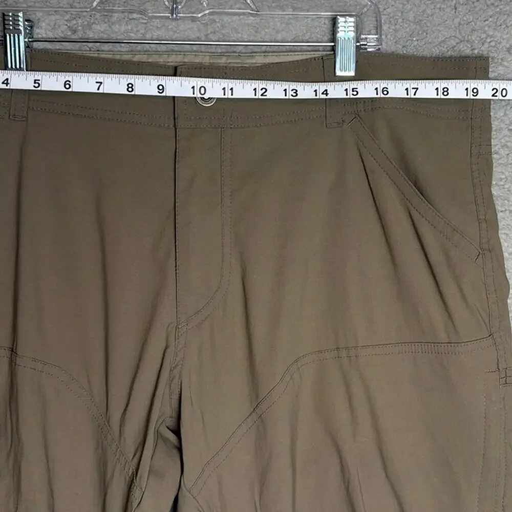 KUHL Men’s Renegade Hiking Pants 38x30 Brown Nylon Stretch Gorpcore Hiking